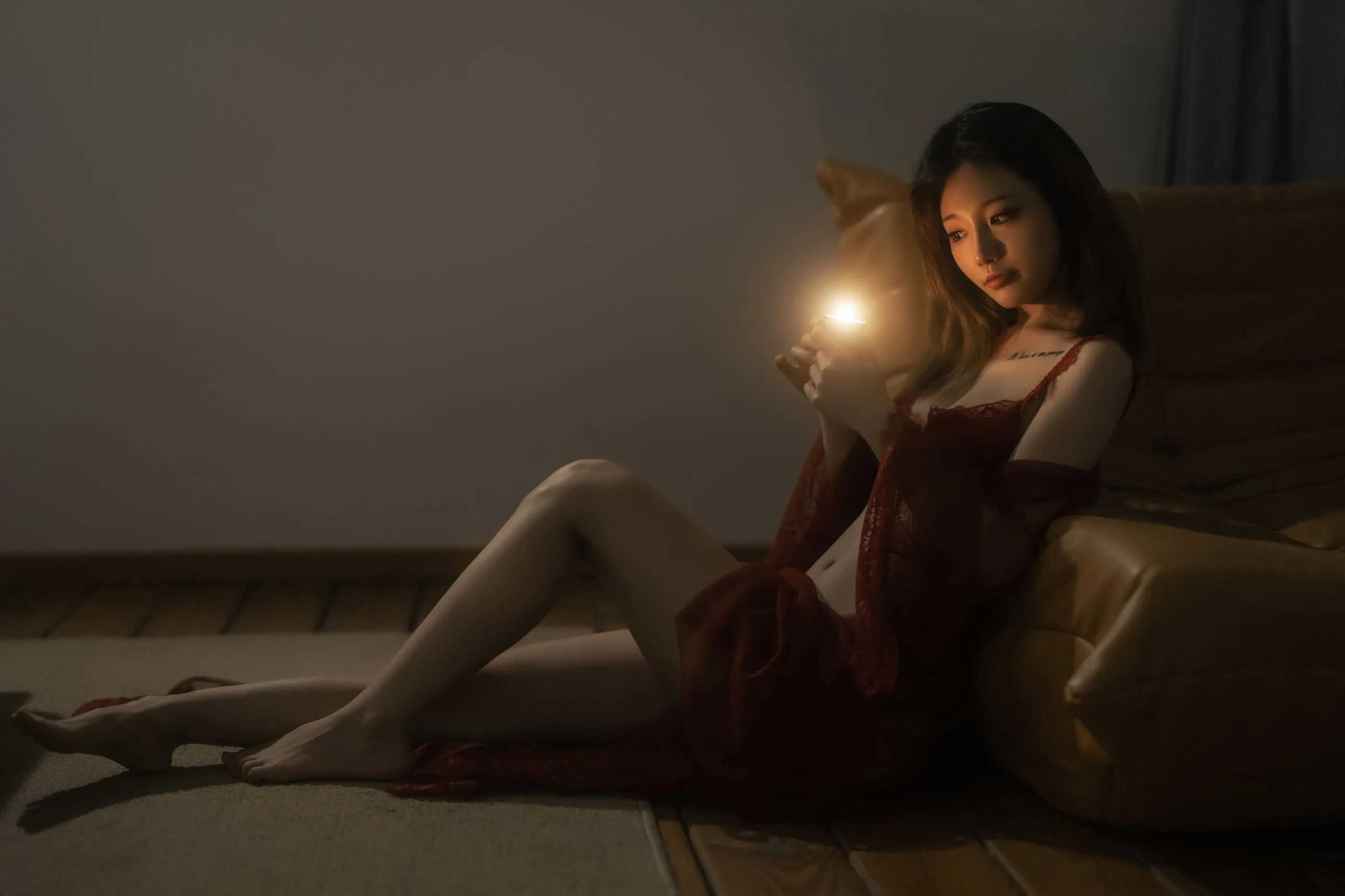 桃良阿宅 – NO.008 红烛 [43P]插图2